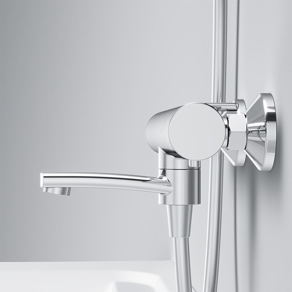 Смеситель для ванны с термостатом Am.Pm X-Joy F85A50000 - 4 Смеситель для ванны с термостатом Am.Pm X-Joy F85A50000 фото 4