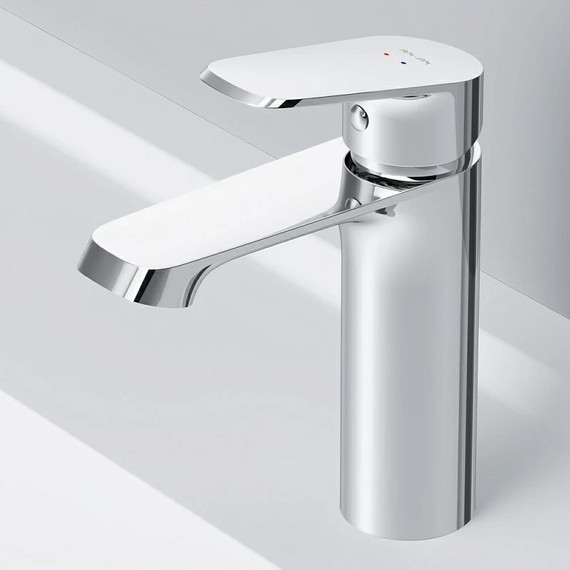 Смеситель для раковины Am.Pm Func F8F02100, Цвет производителя: хром - 3 Смеситель для раковины Am.Pm Func F8F02100, Цвет производителя: хром фото 3