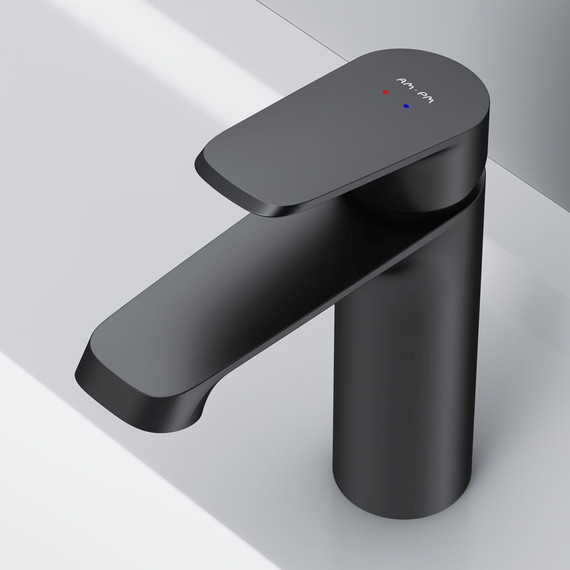 Смеситель для раковины Am.Pm Func F8F02122, черный, Цвет производителя: чёрный - 3 Смеситель для раковины Am.Pm Func F8F02122, черный, Цвет производителя: чёрный фото 3