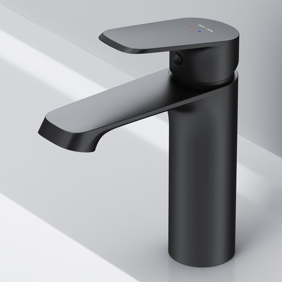 Смеситель для раковины Am.Pm Func F8F02122, черный, Цвет производителя: чёрный - 4 Смеситель для раковины Am.Pm Func F8F02122, черный, Цвет производителя: чёрный фото 4