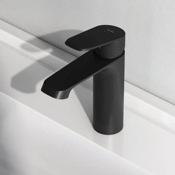 Смеситель для раковины Am.Pm Func F8F02122, черный, Цвет производителя: чёрный - 8 Смеситель для раковины Am.Pm Func F8F02122, черный, Цвет производителя: чёрный фото 8