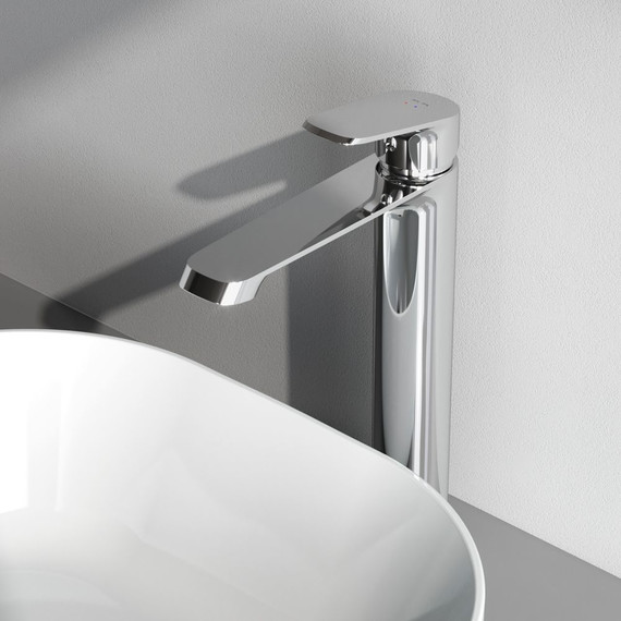 Смеситель для раковины высокий Am.Pm Func F8F92000, Цвет производителя: хром - 8 Смеситель для раковины высокий Am.Pm Func F8F92000, Цвет производителя: хром фото 8