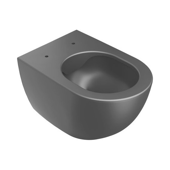 Унитаз подвесной Ravak Uni Chrome RimOff X01794, чёрный матовый, Цвет производителя: чёрный матовый фото 2