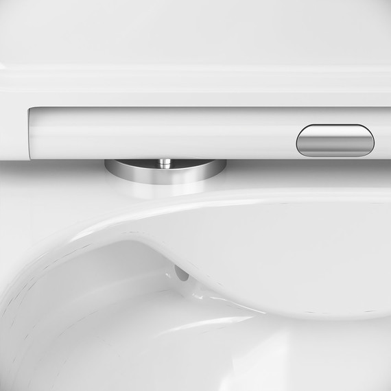 Унитаз подвесной Am.Pm Func FlashClean C8F1701SC с сиденьем микролифт фото 10