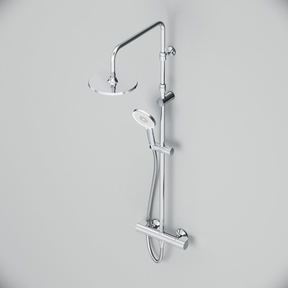 Душевая стойка с термостатом Am.Pm X-Joy F0785A400, Цвет производителя: хром - 5 Душевая стойка с термостатом Am.Pm X-Joy F0785A400, Цвет производителя: хром фото 5