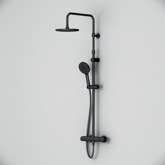 Душевая стойка с термостатом Am.Pm X-Joy F0785A422, черный, Цвет производителя: чёрный - 6 Душевая стойка с термостатом Am.Pm X-Joy F0785A422, черный, Цвет производителя: чёрный фото 6