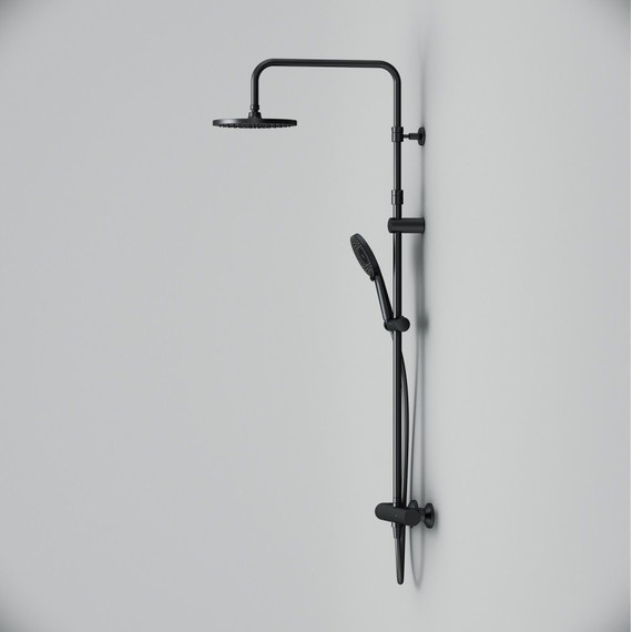 Душевая стойка с термостатом Am.Pm X-Joy F0785A422, черный, Цвет производителя: чёрный - 4 Душевая стойка с термостатом Am.Pm X-Joy F0785A422, черный, Цвет производителя: чёрный фото 4