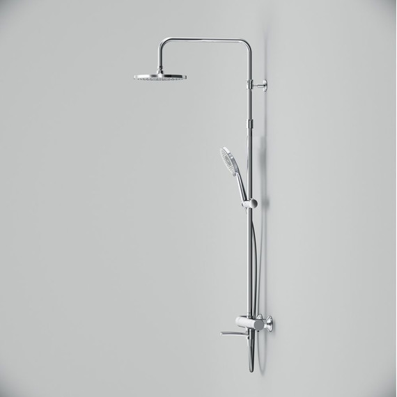 Душевая стойка с термостатом Am.Pm X-Joy F0785A500, Цвет производителя: хром - 4 Душевая стойка с термостатом Am.Pm X-Joy F0785A500, Цвет производителя: хром фото 4