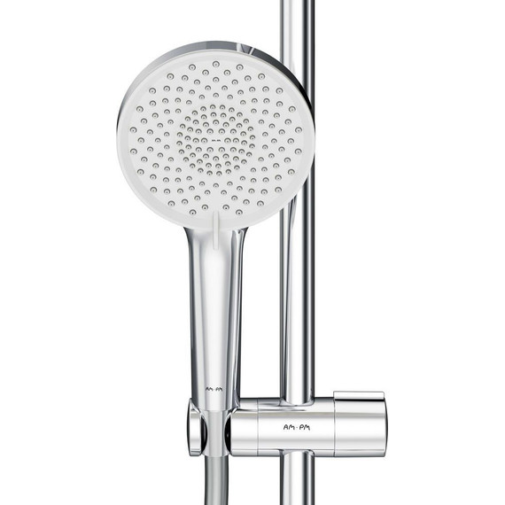 Душевая стойка с термостатом Am.Pm X-Joy F0785A500, Цвет производителя: хром - 13 Душевая стойка с термостатом Am.Pm X-Joy F0785A500, Цвет производителя: хром фото 13