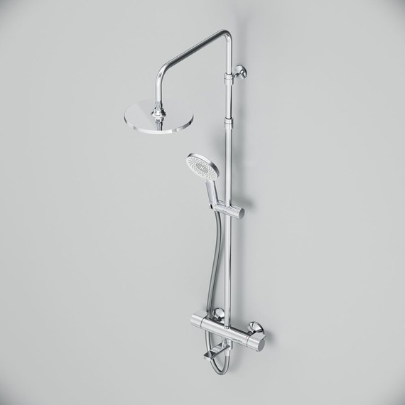 Душевая стойка с термостатом Am.Pm X-Joy F0785A500, Цвет производителя: хром - 5 Душевая стойка с термостатом Am.Pm X-Joy F0785A500, Цвет производителя: хром фото 5