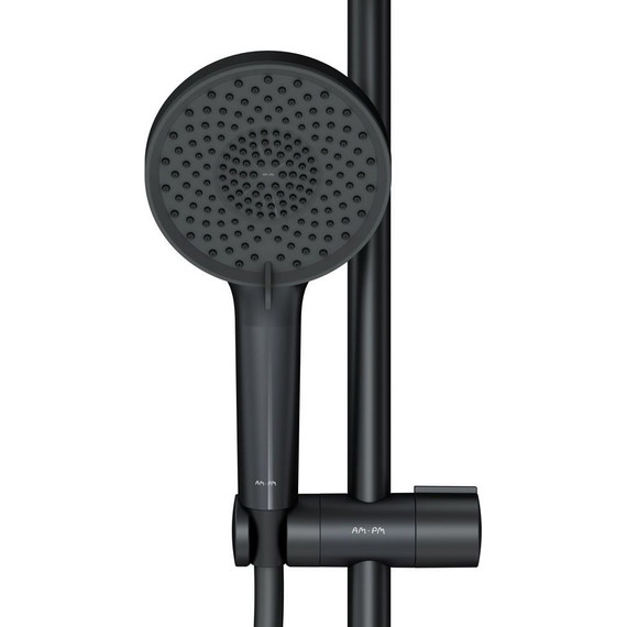 Душевая стойка с термостатом Am.Pm X-Joy F0785A522, черный, Цвет производителя: чёрный - 14 Душевая стойка с термостатом Am.Pm X-Joy F0785A522, черный, Цвет производителя: чёрный фото 14