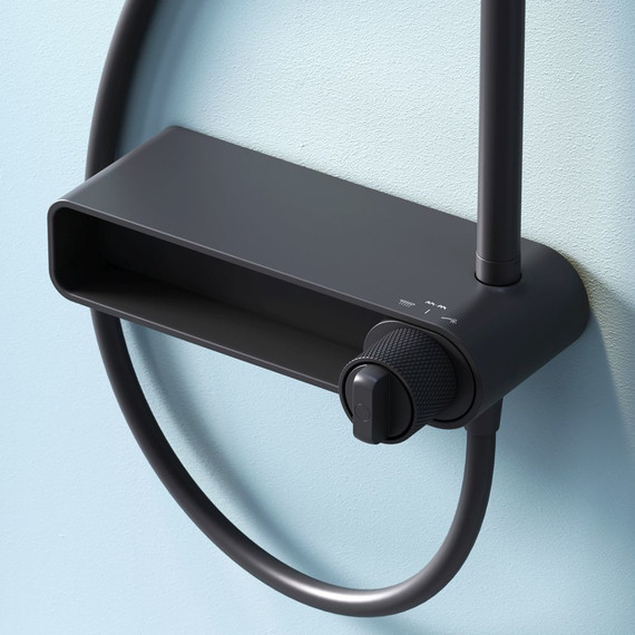 Душевая стойка Am.Pm X-Joy F0785A622, черный, Цвет производителя: чёрный фото 11