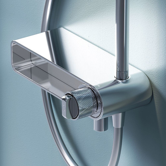 Душевая стойка Am.Pm X-Joy F0785A700, Цвет производителя: хром - 9 Душевая стойка Am.Pm X-Joy F0785A700, Цвет производителя: хром фото 9