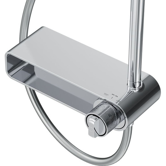 Душевая стойка Am.Pm X-Joy F0785A700, Цвет производителя: хром - 5 Душевая стойка Am.Pm X-Joy F0785A700, Цвет производителя: хром фото 5