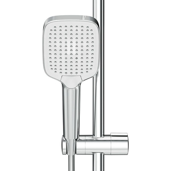 Душевая стойка с термостатом Am.Pm Func F078F200, Цвет производителя: хром - 12 Душевая стойка с термостатом Am.Pm Func F078F200, Цвет производителя: хром фото 12