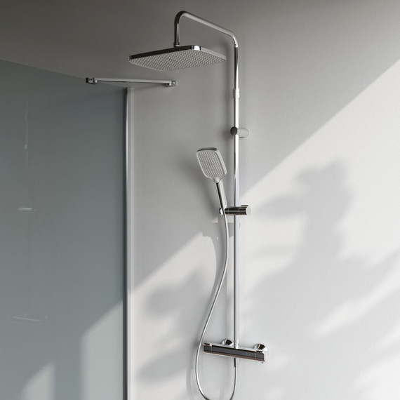 Душевая стойка с термостатом Am.Pm Func F078F400 - 2 Душевая стойка с термостатом Am.Pm Func F078F400 фото 2