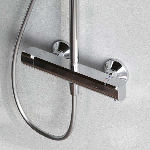 Душевая стойка с термостатом Am.Pm Func F078F400 - 4 Душевая стойка с термостатом Am.Pm Func F078F400 фото 4