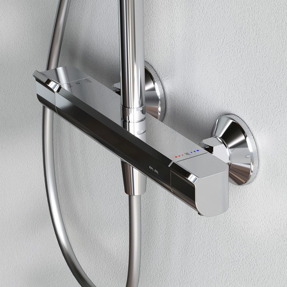 Душевая стойка с термостатом Am.Pm Func F078F400 - 5 Душевая стойка с термостатом Am.Pm Func F078F400 фото 5