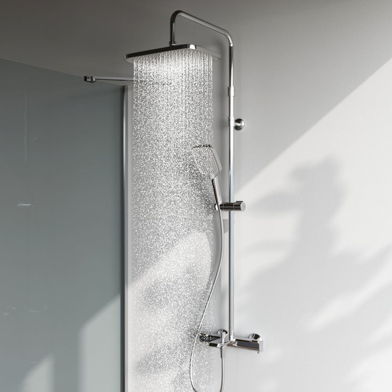 Душевая стойка с термостатом Am.Pm Func F078F500 - 2 Душевая стойка с термостатом Am.Pm Func F078F500 фото 2