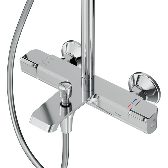 Душевая стойка с термостатом Am.Pm Func F078F500 - 13 Душевая стойка с термостатом Am.Pm Func F078F500 фото 13