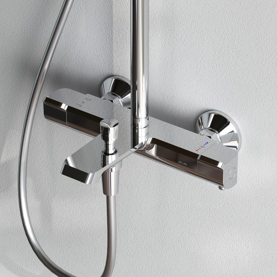 Душевая стойка с термостатом Am.Pm Func F078F500 - 3 Душевая стойка с термостатом Am.Pm Func F078F500 фото 3