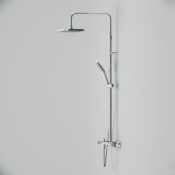 Душевая стойка с термостатом Am.Pm Func F078F500 - 10 Душевая стойка с термостатом Am.Pm Func F078F500 фото 10