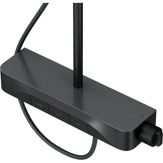 Душевая стойка Am.Pm Func F078F722, черный, Цвет производителя: чёрный - 14 Душевая стойка Am.Pm Func F078F722, черный, Цвет производителя: чёрный фото 14