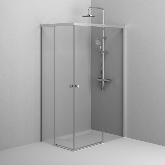 Душевое ограждение Am.Pm X-Joy 120x80 см W94G-403-12080-MТ, хром/прозрачное - 5 Душевое ограждение Am.Pm X-Joy 120x80 см W94G-403-12080-MТ, хром/прозрачное фото 5