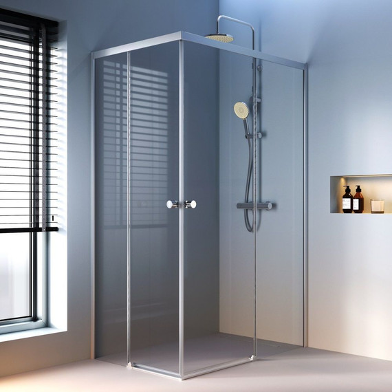 Душевое ограждение Am.Pm X-Joy 120x80 см W94G-403-12080-MТ, хром/прозрачное - 2 Душевое ограждение Am.Pm X-Joy 120x80 см W94G-403-12080-MТ, хром/прозрачное фото 2