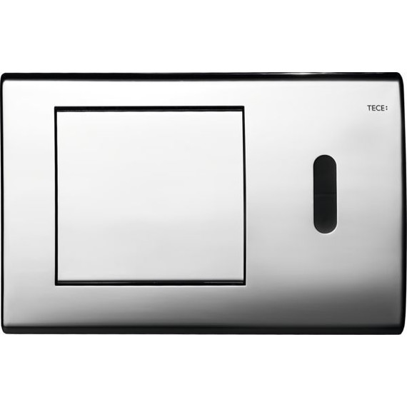 Кнопка смыва TECEplanus 9240351, бесконтактная 6 В, металлическая, хром глянцевый фото 