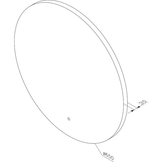 Зеркало Am.Pm X-Joy 65 см M85MOX40651S - 3 Зеркало Am.Pm X-Joy 65 см M85MOX40651S фото 3