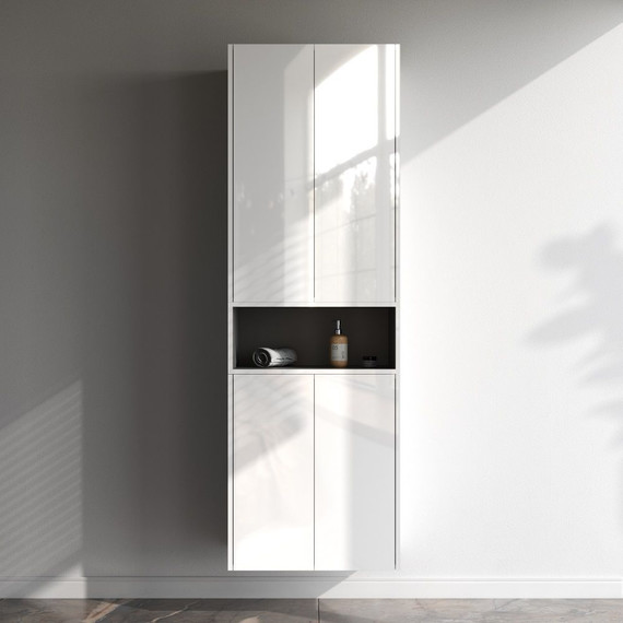 Шкаф подвесной Am.Pm Func 60 см M8FCH06029WG - 2 Шкаф подвесной Am.Pm Func 60 см M8FCH06029WG фото 2