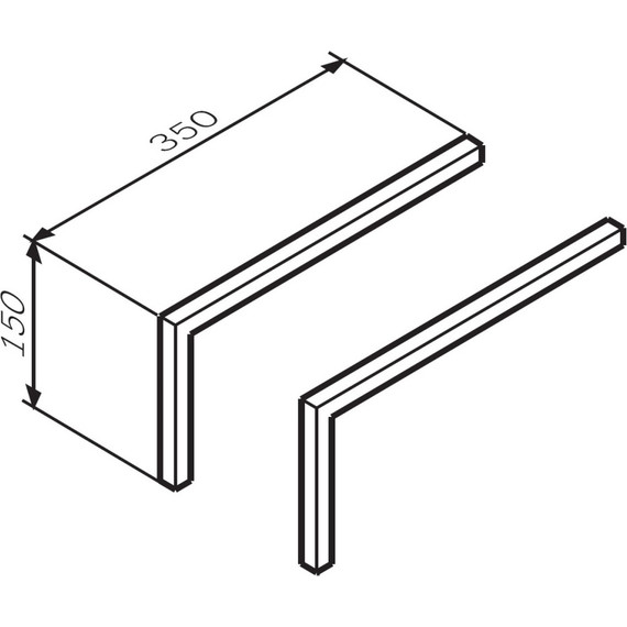 Ножки для шкафа Am.Pm M8FLEGS-C015GM фото 2
