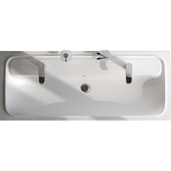 Тумба подвесная с раковиной Am.Pm Func 120 см M8FFUX1201WG, белый глянцевый, Цвет фасада: белый фото 11