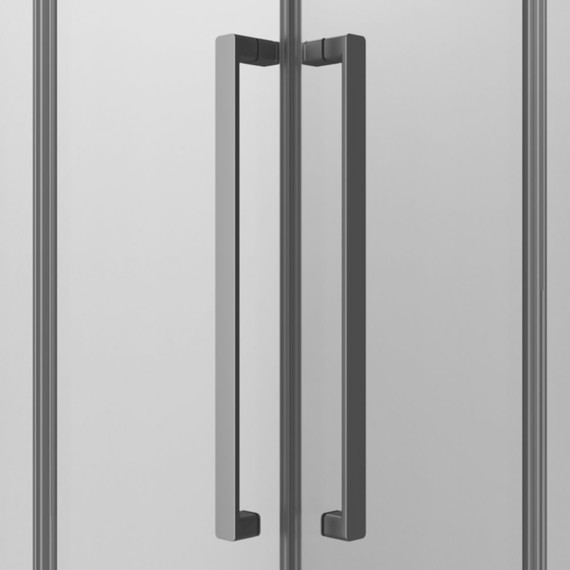 Душевое ограждение Am.Pm Func 120x80 см W84G-403-12080-BТ, черный/прозрачное - 9 Душевое ограждение Am.Pm Func 120x80 см W84G-403-12080-BТ, черный/прозрачное фото 9