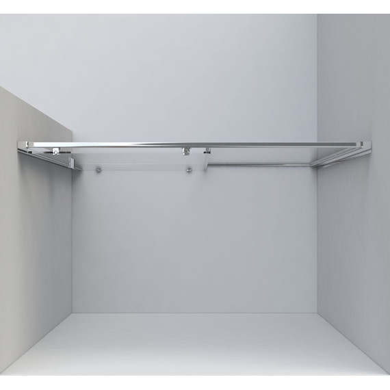 Душевая дверь Vincea Garda 160 см VDS-1G160CH, хром/шиншилла фото 5