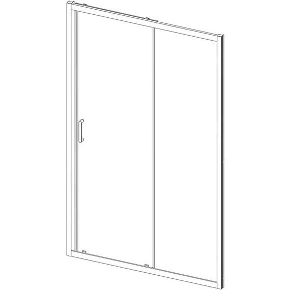 Душевая дверь Vincea Alpha 120 см VDS-3AL120CLB, черный/прозрачное - 2 Душевая дверь Vincea Alpha 120 см VDS-3AL120CLB, черный/прозрачное фото 2