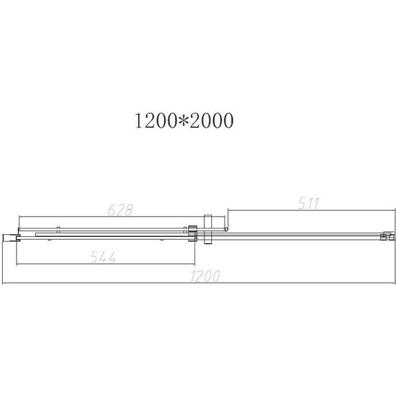 Душевая дверь Vincea Dice 120 см VDS-4D120CLB (стекло 8 мм), черный/прозрачное - 4 Душевая дверь Vincea Dice 120 см VDS-4D120CLB (стекло 8 мм), черный/прозрачное фото 4