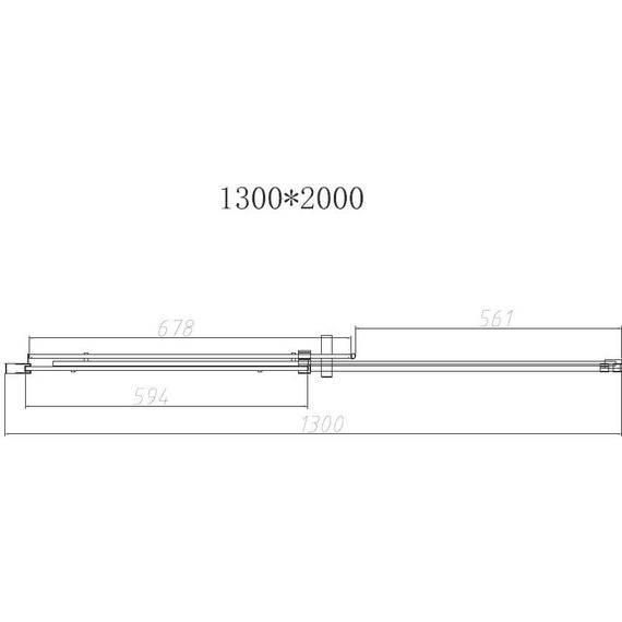 Душевая дверь Vincea Dice 130 см VDS-4D130CLB (стекло 8 мм), черный/прозрачное - 4 Душевая дверь Vincea Dice 130 см VDS-4D130CLB (стекло 8 мм), черный/прозрачное фото 4