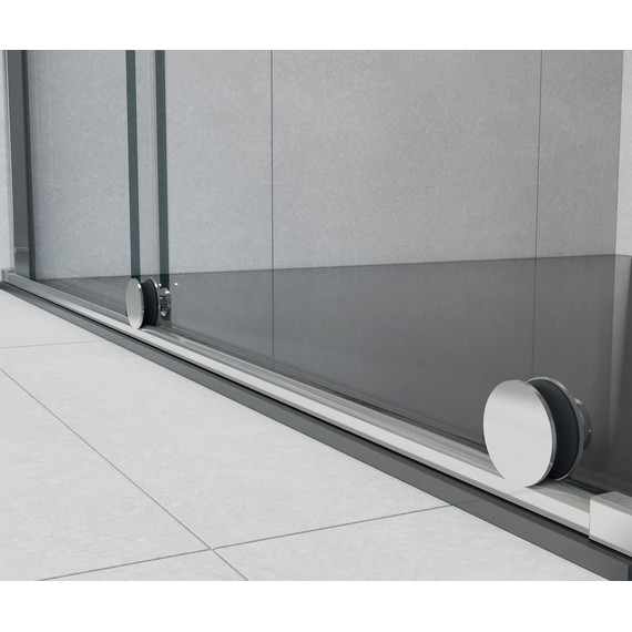 Душевая дверь Vincea Arno 150 см VPS-1A150CL (стекло 8 мм), хром/прозрачное фото 2