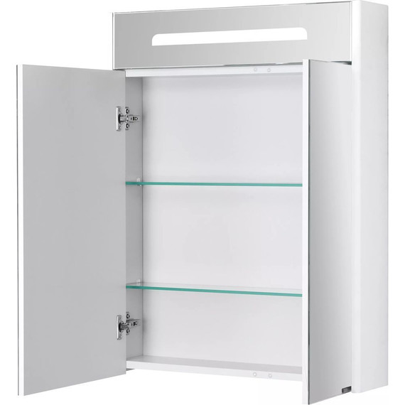 Зеркало шкаф Акватон Сильва 60 см 1A216202SIW70 - 2 Зеркало шкаф Акватон Сильва 60 см 1A216202SIW70 фото 2