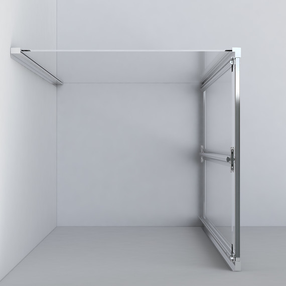 Душевое ограждение Vincea Garda 80x90 см VSR-1G9080CL, хром/прозрачное - 2 Душевое ограждение Vincea Garda 80x90 см VSR-1G9080CL, хром/прозрачное фото 2