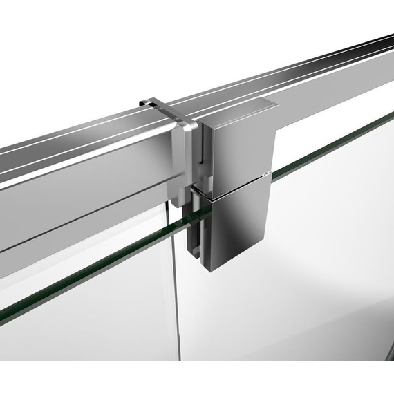 Душевое ограждение Vincea Intra 80-90x80 см VSR-1I809080CL, хром/прозрачное - 2 Душевое ограждение Vincea Intra 80-90x80 см VSR-1I809080CL, хром/прозрачное фото 2