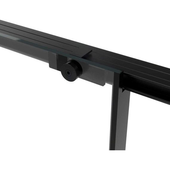 Душевое ограждение Vincea Slim Soft 140х80 см VSR-1SS8014CLB, черный/прозрачное - 2 Душевое ограждение Vincea Slim Soft 140х80 см VSR-1SS8014CLB, черный/прозрачное фото 2