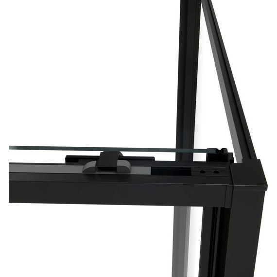 Душевое ограждение Vincea Slim Soft 120х90 см VSR-1SS9012CLB, черный/прозрачное фото 2