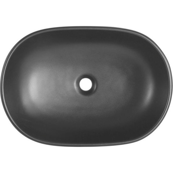 Раковина-чаша BelBagno 60 см BB1084-H301, черный матовый фото 5