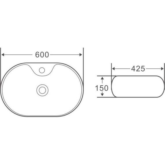 Раковина-чаша BelBagno 60 см BB1151 - 8 Раковина-чаша BelBagno 60 см BB1151 фото 8