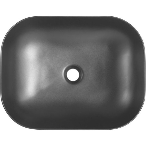 Раковина-чаша BelBagno 50 см BB1302-H301, чёрная матовый фото 6