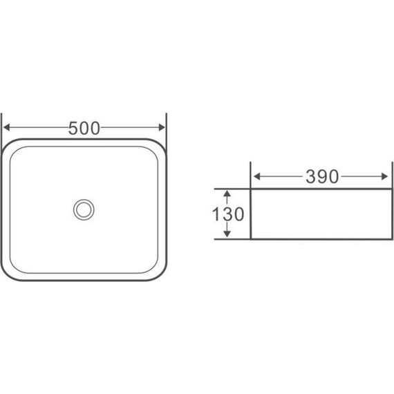 Раковина-чаша BelBagno 50 см BB1304 фото 7