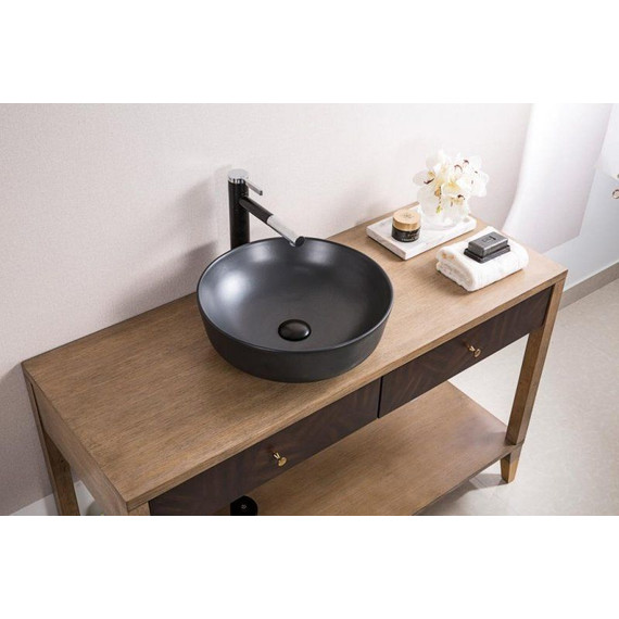 Раковина-чаша BelBagno 41 см BB1315-H301, черный матовый - 2 Раковина-чаша BelBagno 41 см BB1315-H301, черный матовый фото 2